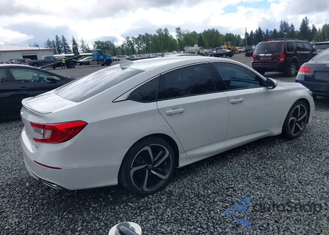 2018 Honda Accord Sport из США, поврежденный, VIN 1HGCV1F35JA223492